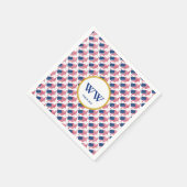Serviette En Papier Célébration du drapeau américain Anniversaire Fête (Coin)