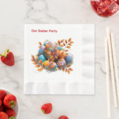 Serviette En Papier Célébrations du dimanche de Pâques (En situation)