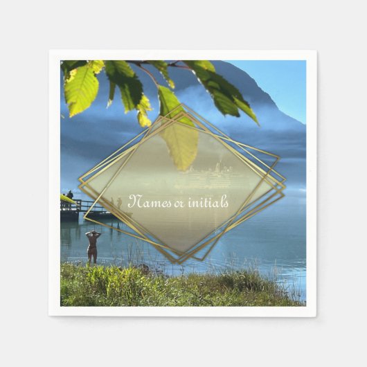 Serviette En Papier Célébrations norvégiennes (Devant)