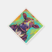 Serviette En Papier Célèbre Cocktail de vache serviettes (Coin)
