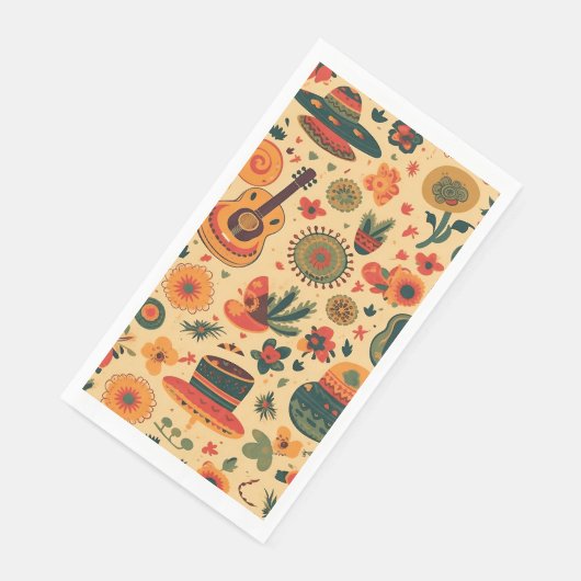 Serviette En Papier Célébrer le Cinco De Mayo en style (Coin)