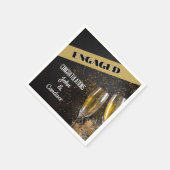 Serviette En Papier Célébrez ! Napperons de fête de retraite PERSONNAL (Coin)