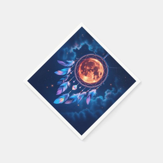 Serviette En Papier Celestial Eclipse Dreamcatcher (Coin)