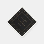 Serviette En Papier Celestial Romance Wedding (Coin)