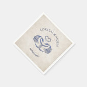Serviette En Papier Celtic Viking Dragon Mariage (Coin)