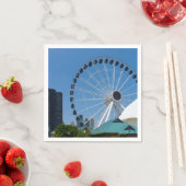 Serviette En Papier Centennial Ferris Wheel (En situation)
