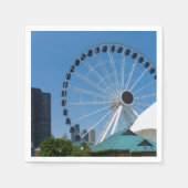 Serviette En Papier Centennial Ferris Wheel (Devant)
