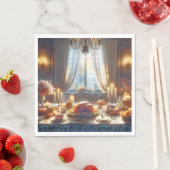 Serviette En Papier Centre Thankesgiving Turkey (En situation)
