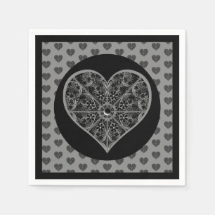 Serviette En Papier Céramique noir