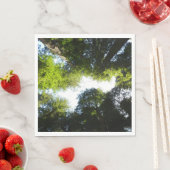 Serviette En Papier Cercle de séquoias au parc national Redwood (En situation)