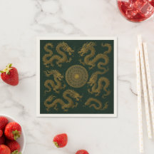 Cercle des serviettes de dragons