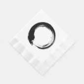 Serviette En Papier Cercle Zen Enso (Coin)