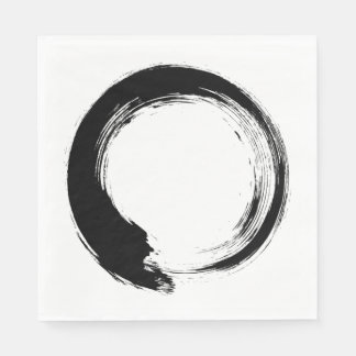 Serviette En Papier Cercle Zen Enso