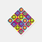 Serviette En Papier cercles (Coin)