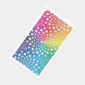 Serviette En Papier Cercles Mandala 2 (Coin)