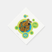 Serviette En Papier Cercles Scooby-Doo SD Badge (Coin)