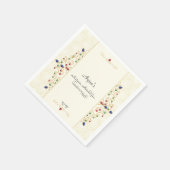 Serviette En Papier Cérémonie de l'Annaprashan du premier riz Affiche  (Coin)