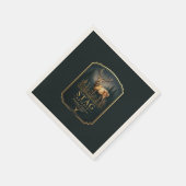 SERVIETTE EN PAPIER CERF – COLLECTION CHASSE  (Coin)