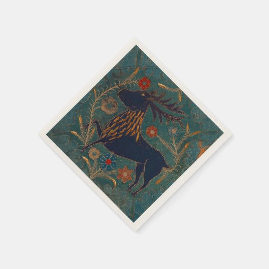 Serviette En Papier Cerf scandinave (Coin)