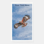 Serviette En Papier Cerf-volant rouge (Devant)
