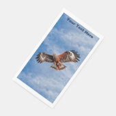 Serviette En Papier Cerf-volant rouge (Coin)