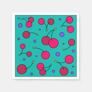 Serviette En Papier Cerise