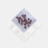 Serviette En Papier Cerises (Coin)