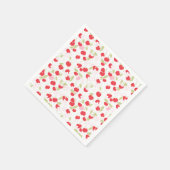 Serviette En Papier Cerises sucrées (Coin)