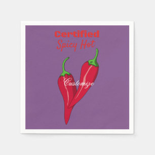 Serviette En Papier Certifié Hot Thunder_Cove épicé