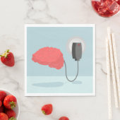 Serviette En Papier Cerveau électrique (En situation)