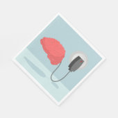 Serviette En Papier Cerveau électrique (Coin)