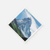 Serviette En Papier Cervin, Alpes (Coin)