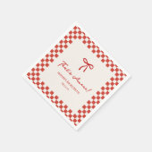 Serviette En Papier C'est Amore Italie Bachelorette Party (Coin)