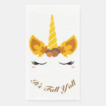 C'est Automne Y'all Automne Unicorn Party