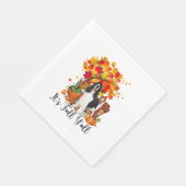 Serviette En Papier C'est automne Y'all Springer Spaniel Dog Halloween (Coin)