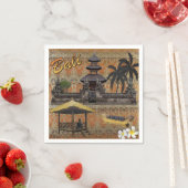 Serviette En Papier C'est Bali (En situation)