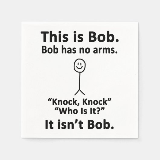 Serviette En Papier C'est Bob (Devant)