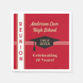 Serviette En Papier C'est Customisé ! Classe branchée Réunion (Devant)