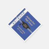 Serviette En Papier C'est Customisé ! Classe branchée Réunion (Coin)