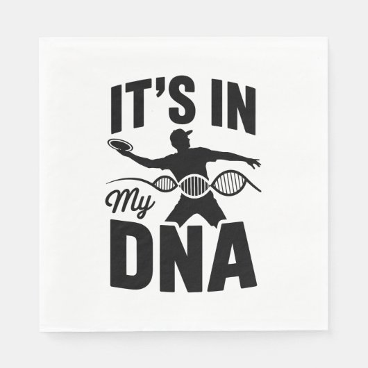 Serviette En Papier C'est dans My Dna Disk Golf (Devant)