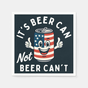 Serviette En Papier C'est la bière ne peut pas la bière ne peut pas dr