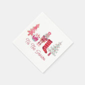 Serviette En Papier C'Est La Fête De Noël De La Saison (Coin)