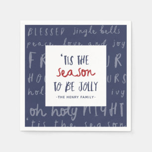 Serviette En Papier 'C'est la fête de Noël de saison