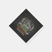 Serviette En Papier C'est la saison de Noël / Fêtes (Coin)