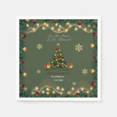 Serviette En Papier C'est la Saison de se Marier  Réception de Mariage (Devant)