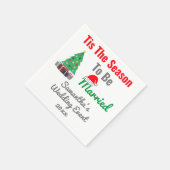 Serviette En Papier C'est la saison d'être marié (Coin)