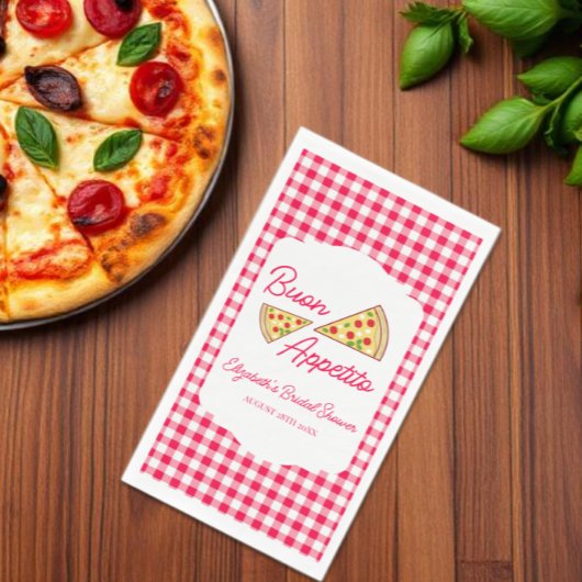 Serviette En Papier C'est l'Amour Baby Shower