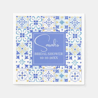 Serviette En Papier C'est l'amour mariage de la côte amalfitaine lemon