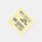 Serviette En Papier C'est le jour des fous d'avril (Coin)