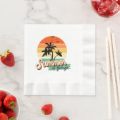 Serviette En Papier C'est l'été de George (En situation)